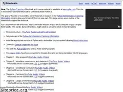 Sites similar to py4inf.com