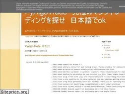 Sites similar to pyalgotrade.blogspot.com