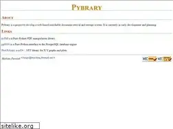 Sites similar to pybrary.net