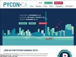 Sites similar to pycon.ca