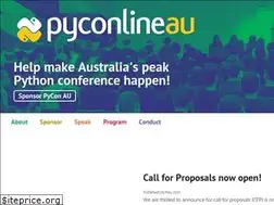Sites similar to pycon.org.au