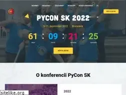 Sites similar to pycon.sk