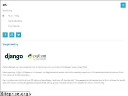 Sites similar to pyconbalkan.com