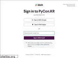 Sites similar to pyconkr.slack.com