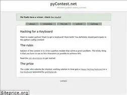Sites similar to pycontest.net