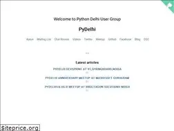 Sites similar to pydelhi.org