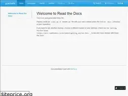 Sites similar to pyecharts.readthedocs.io