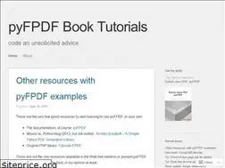 Sites similar to pyfpdfbook.wordpress.com