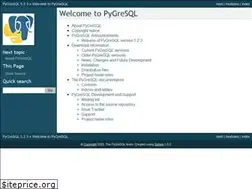 Sites similar to pygresql.org