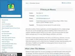 Sites similar to pyinstaller.readthedocs.io