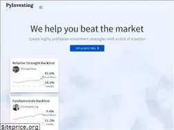 Sites similar to pyinvesting.com