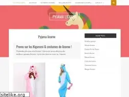 Sites similar to pyjama-licorne.fr