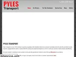 Sites similar to pylestransport.com