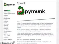 Sites similar to pymunk.org