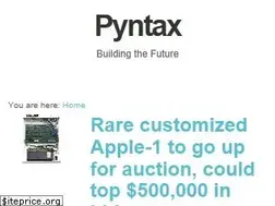 Sites similar to pyntax.net