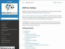 Sites similar to pynwb.readthedocs.io