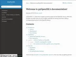 Sites similar to pyopenssl.org