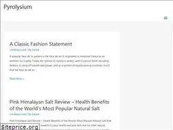 Sites similar to pyrolysium.org