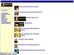 Sites similar to pyrometallurgy.co.za