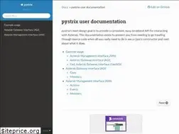 Sites similar to pystrix.readthedocs.io
