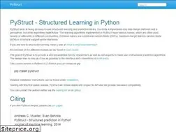 Sites similar to pystruct.github.io