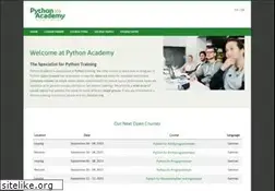 Sites similar to python-academy.com