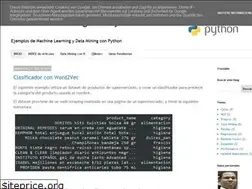 Sites similar to python-apuntes.blogspot.com