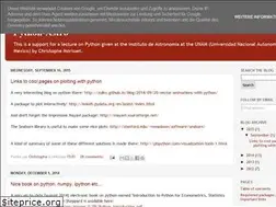 Sites similar to python-astro.blogspot.com