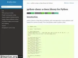 Sites similar to python-chess.readthedocs.io
