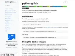 Sites similar to python-gitlab.readthedocs.io