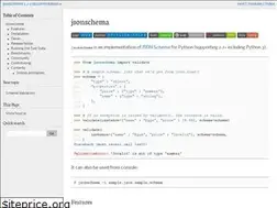 Sites similar to python-jsonschema.readthedocs.io