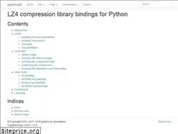 Sites similar to python-lz4.readthedocs.io