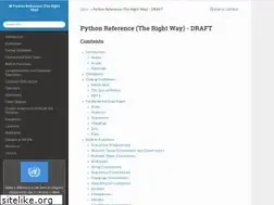 Sites similar to python-reference.readthedocs.io