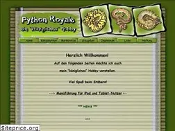 Sites similar to python-royale.de