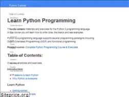 Sites similar to pythonbasics.org