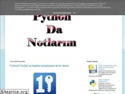 Sites similar to pythondanotlarim.blogspot.com