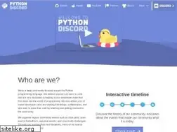 Sites similar to pythondiscord.com