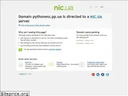 Sites similar to pythoness.pp.ua