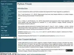 Sites similar to pythonfmask.org