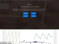 Sites similar to pythonpowerelectronics.com