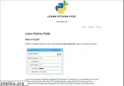 Sites similar to pythonpyqt.com