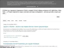 Sites similar to pythonr.blogspot.com