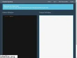 Sites similar to pythonsandbox.com