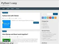 Sites similar to pythonsway.it