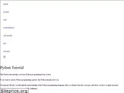 Sites similar to pythontutorial.net
