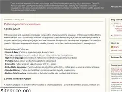 Sites similar to pythonusers.blogspot.com