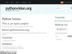 Sites similar to pythonvision.org