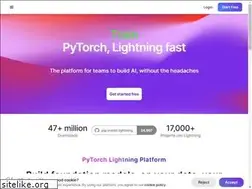 Sites similar to pytorchlightning.ai