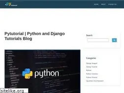 Sites similar to pytutorial.com