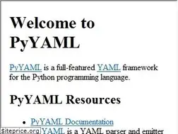 Sites similar to pyyaml.org